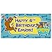 Algopix Similar Product 5 - Scooby Doo Birthday Banner Personalized