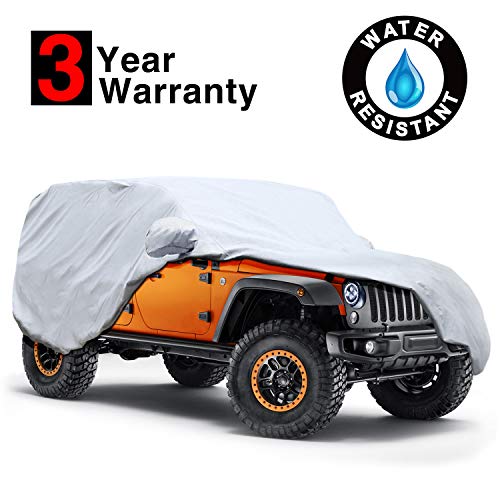 Algopix Similar Product 8 - KAKIT 5 Layers Jeep Cover for Jeep
