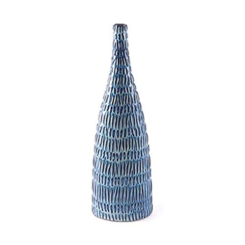 Algopix Similar Product 12 - Zuo Coastal Bottle (Large), Blue & White