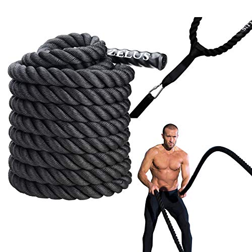 Algopix Similar Product 20 - Z ZELUS Pure Poly Dacron Battle Ropes