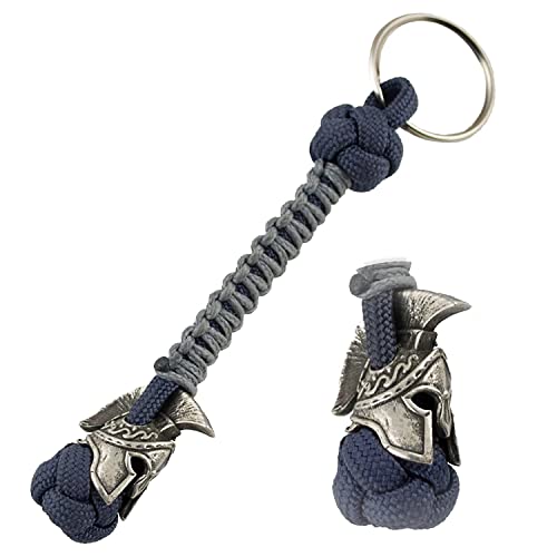 Algopix Similar Product 13 - Spartan Paracord Keychain for Men 