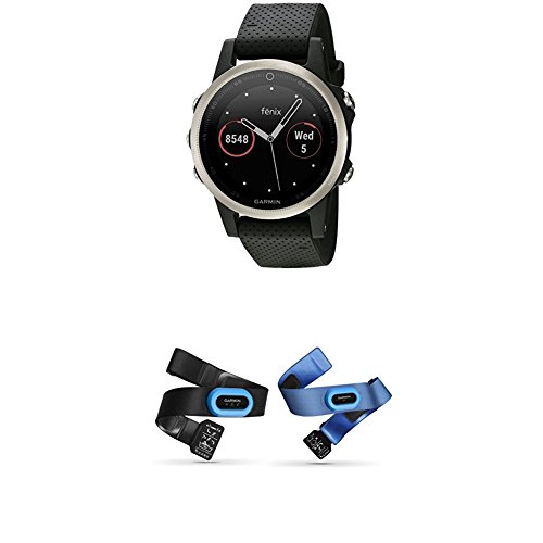 Algopix Similar Product 17 - Garmin Fenix 5S  Silver with Black