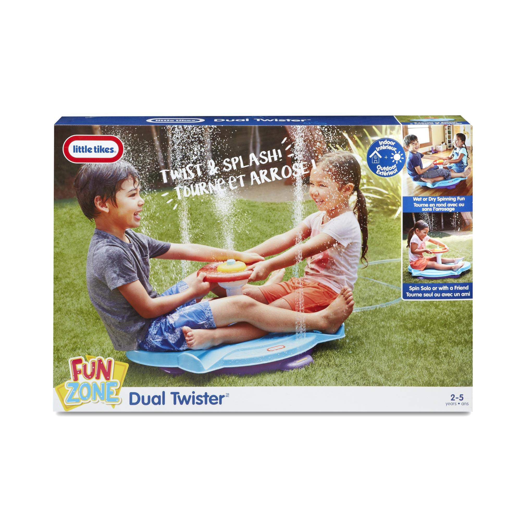Algopix Similar Product 16 - Little Tikes Fun Zone Dual Twister 24