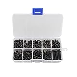 Algopix Similar Product 1 - 240pcs M3 Carbon Steel Allen bolt