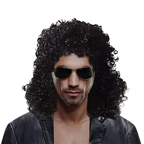 Algopix Similar Product 1 - Cexin Mens Rocker Wig 70s 80s Mens