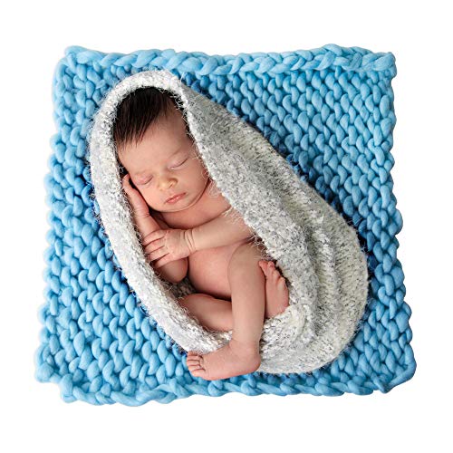 Algopix Similar Product 8 - Play Tailor Chunky Knit Blanket for