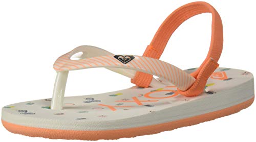 Algopix Similar Product 12 - Roxy Kids TW Pebbles VI Flip Flop