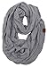 Algopix Similar Product 4 - Infinity Scarf - Dove Grey (Solid)