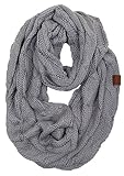 Algopix Similar Product 20 - Infinity Scarf - Dove Grey (Solid)
