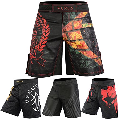 Algopix Similar Product 19 - Verus MMA Grappling Shorts Kick Boxing