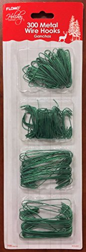 Algopix Similar Product 11 - 300 Green Metal Wire Christmas Ornament