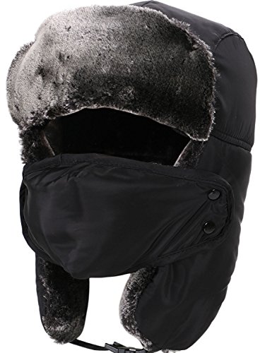 Algopix Similar Product 6 - Russian Ushanka Hat Winter Hats for Men