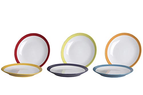 Algopix Similar Product 14 - Klikel 8 White Dinner Plates 
