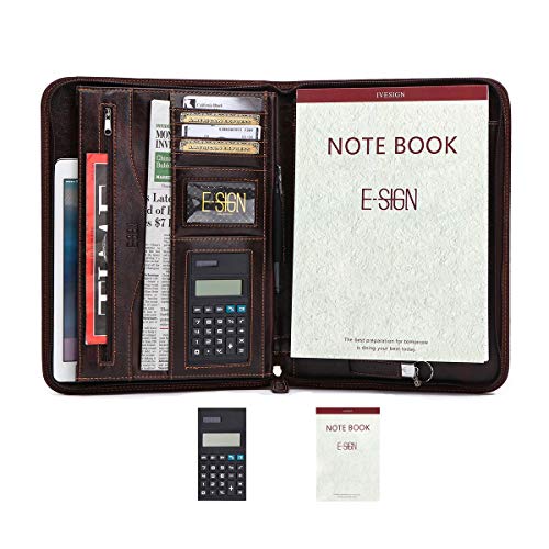 Algopix Similar Product 6 - IVESIGN PU Leather Briefcase Business