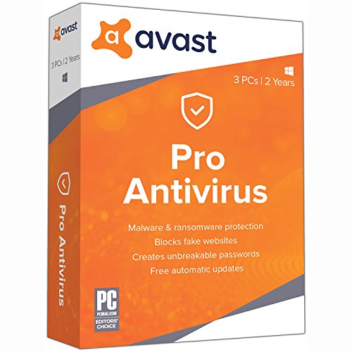 Algopix Similar Product 17 - Avast Pro Antivirus 2019 3 PCs 2 Year