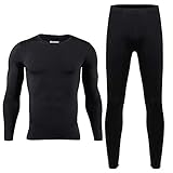 Algopix Similar Product 4 - HEROBIKER Mens Thermal Underwear Set