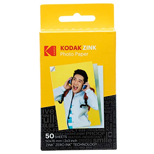 Algopix Similar Product 9 - Kodak 2 x 3 Premium ZINK Photo Paper