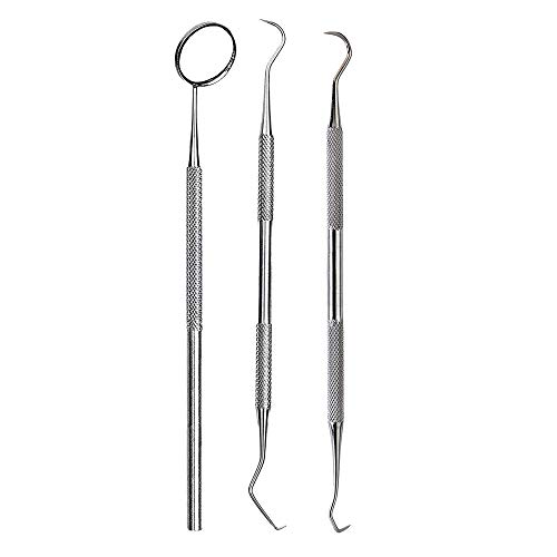 Algopix Similar Product 20 - 3 PC Basic Dental Instruments Set