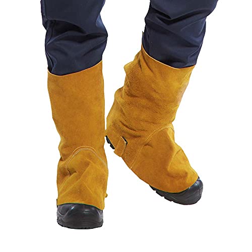 Algopix Similar Product 14 - Portwest sw32tar Leather Boot Covers