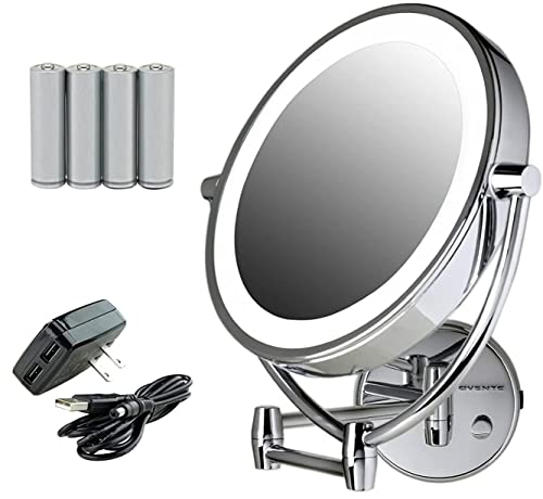 Algopix Similar Product 9 - Ovente 95 Lighted Wall Mount Makeup