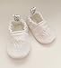 Algopix Similar Product 15 - Monogrammed White Crib ShoesBaby