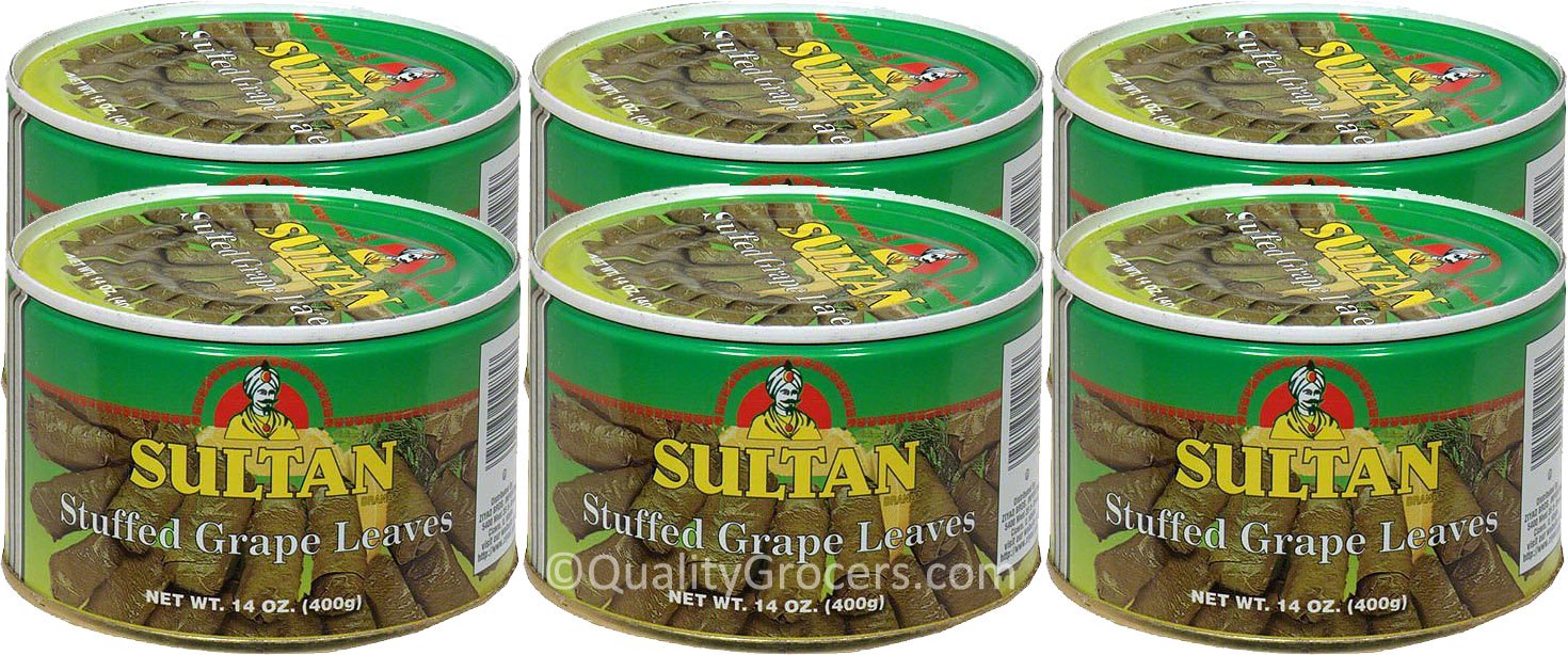 Algopix Similar Product 16 - Sultan Vegetarian Stuffed Grape Leaves