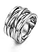 Algopix Similar Product 1 - CIUNOFOR 137MM Cross Ring for Women