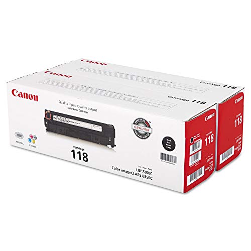 Algopix Similar Product 19 - 2662b004 (118) Toner, Black, 2/pk