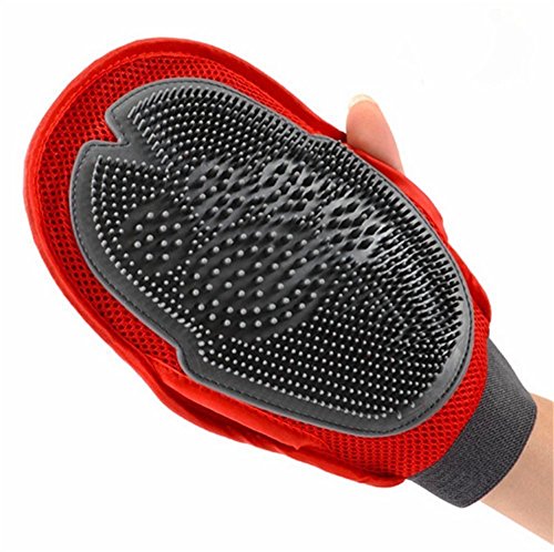 Algopix Similar Product 17 - Homvare 2in1 Pet Glove Grooming Tool
