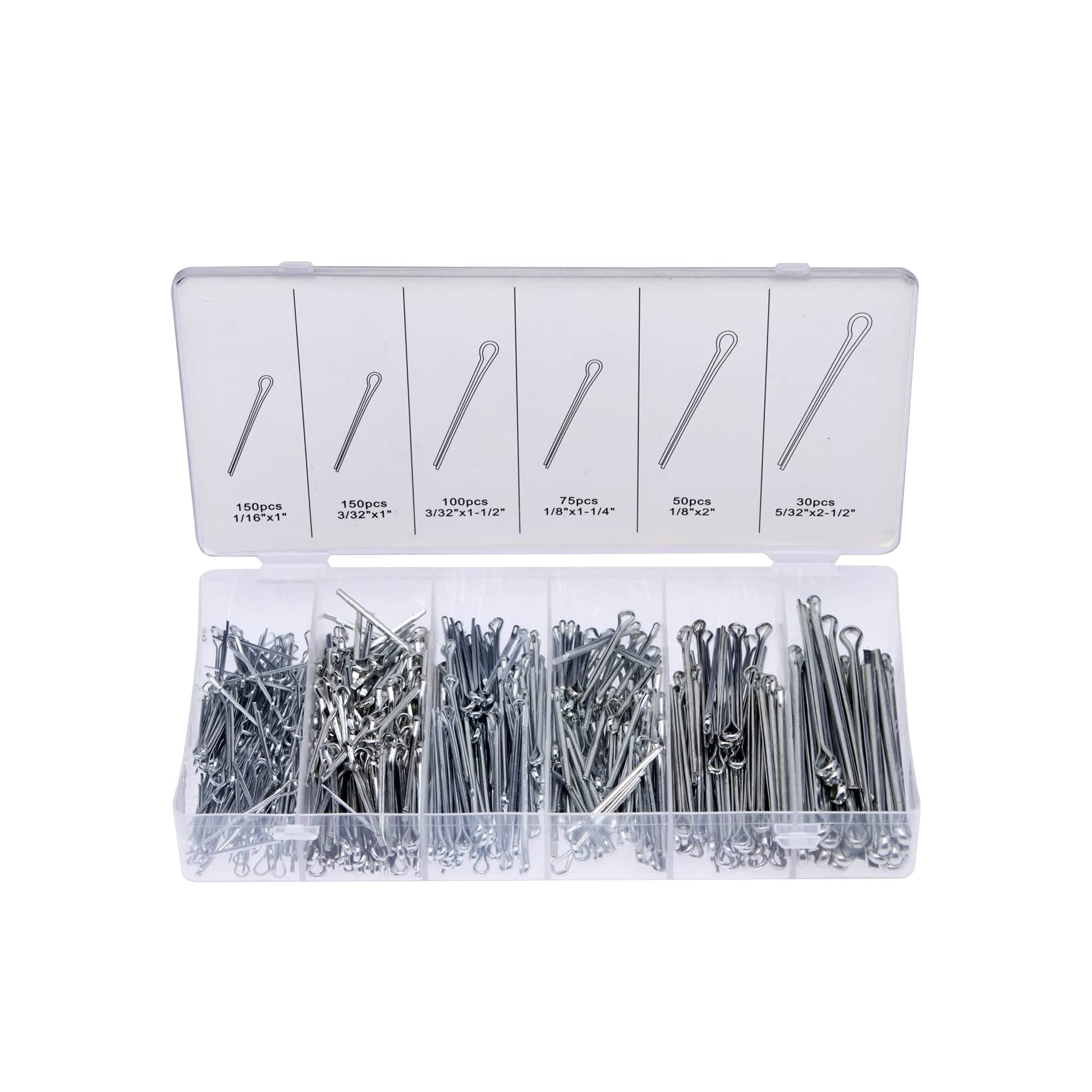 Algopix Similar Product 6 - NEIKO 50454A Cotter Pin Assortment 