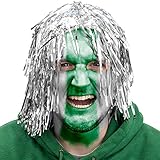 Algopix Similar Product 10 - 6Pack Glam Tinsel Party Wigs Halloween