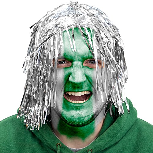 Algopix Similar Product 14 - 6Pack Glam Tinsel Party Wigs Halloween