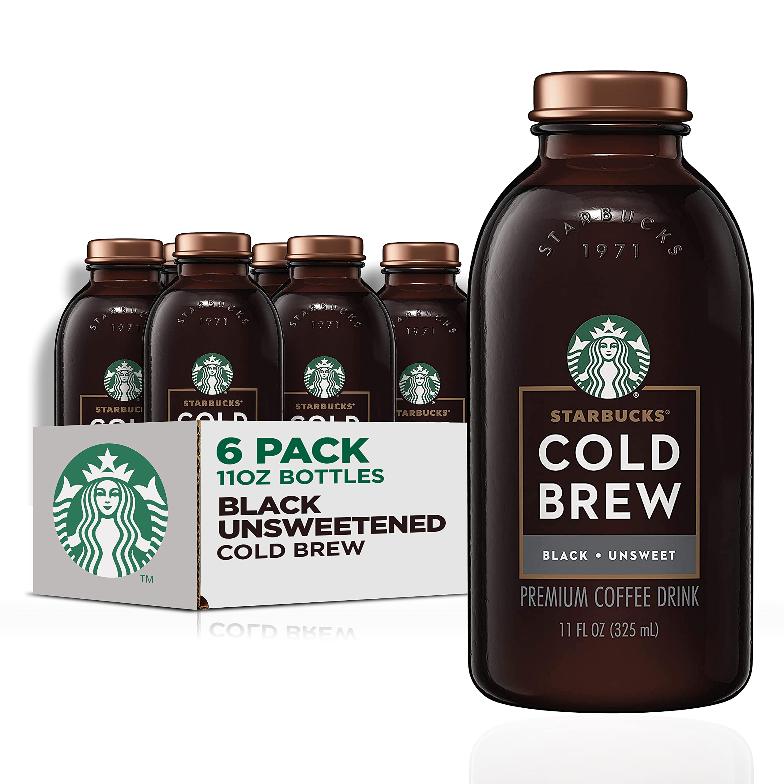 Algopix Similar Product 5 - Starbucks Cold Brew Coffee Black