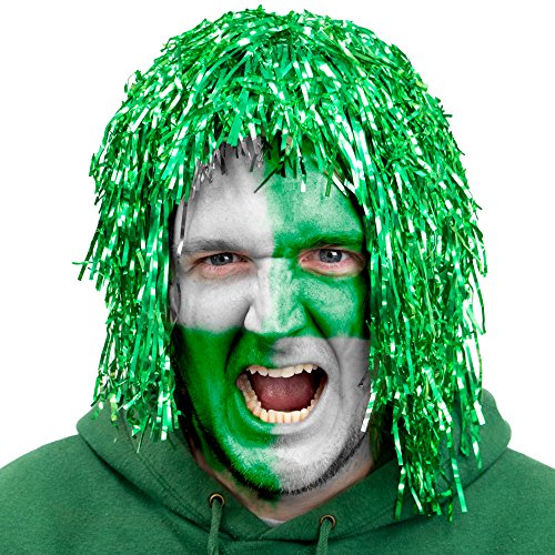 Algopix Similar Product 15 - 6Pack Glam Tinsel Party Wigs Halloween