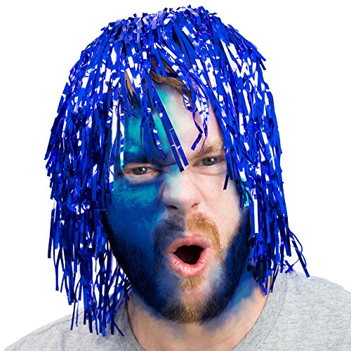 Algopix Similar Product 13 - 6Pack Glam Tinsel Party Wigs Halloween