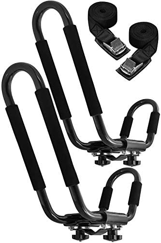 Algopix Similar Product 6 - Kayak Roof Rack  JBar Hooks Canoe