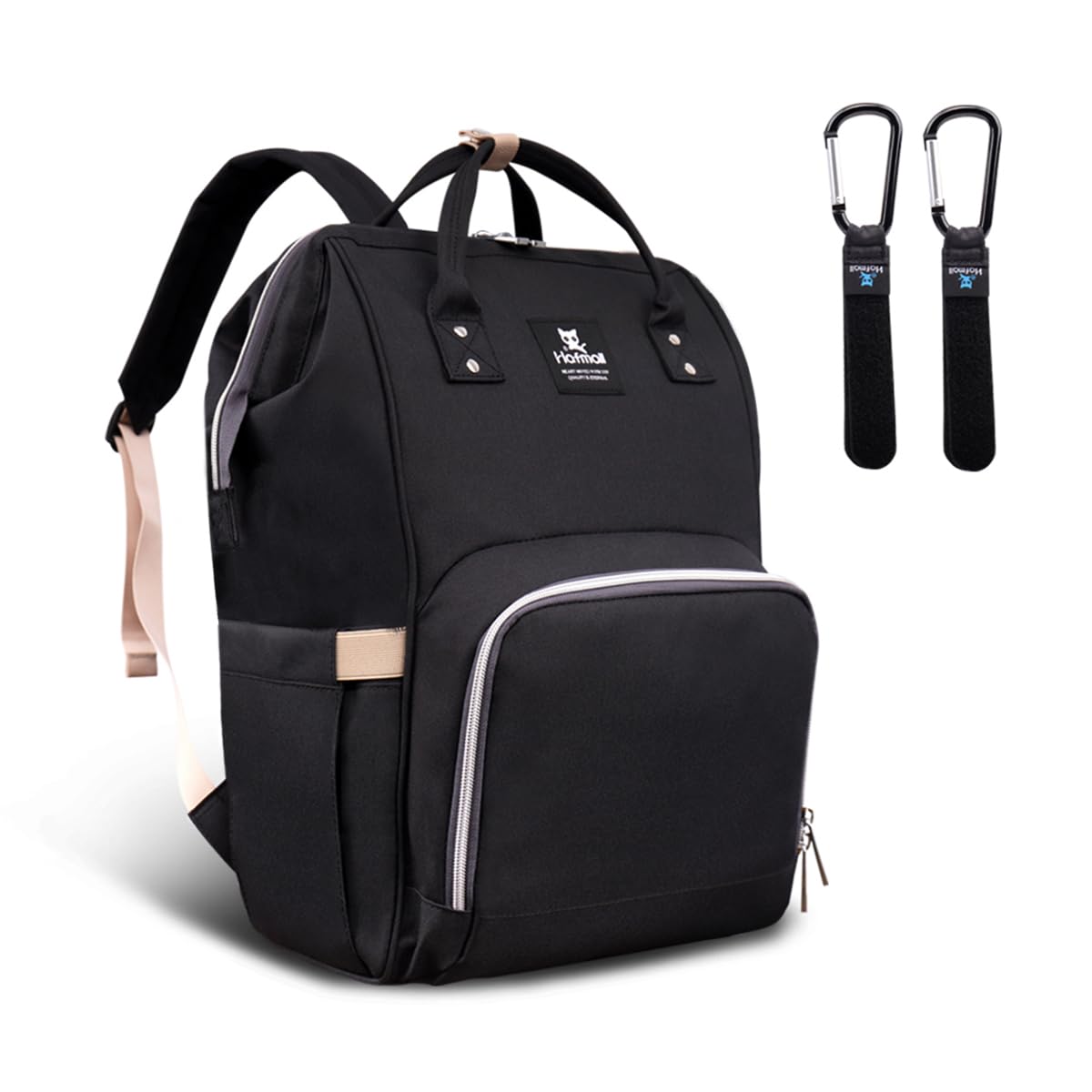 Algopix Similar Product 16 - Hafmall Diaper Bag Backpack