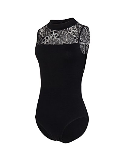 Algopix Similar Product 8 - Limiles Womens Ballet Dance High Neck