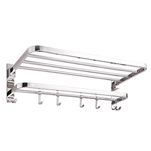 Algopix Similar Product 9 - Yescom Wall Mounted Towel Rack Rail