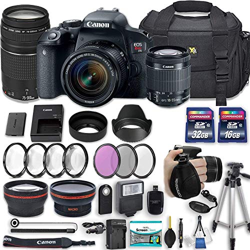 Algopix Similar Product 15 - Canon EOS Rebel T7i 242 MP DSLR Camera