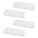 Algopix Similar Product 7 - White Ice Cube Trays Easy Release