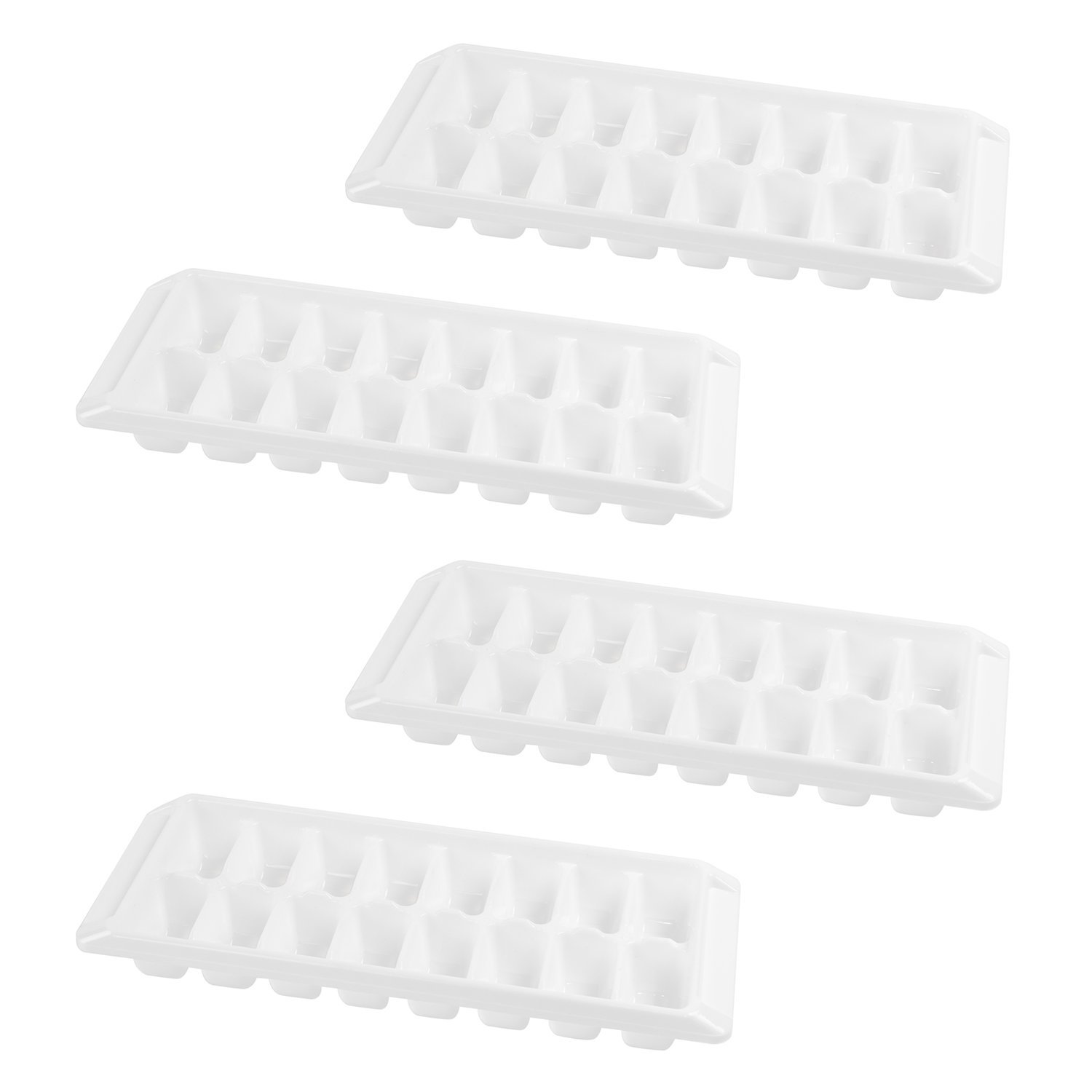 Algopix Similar Product 14 - White Ice Cube Trays Easy Release