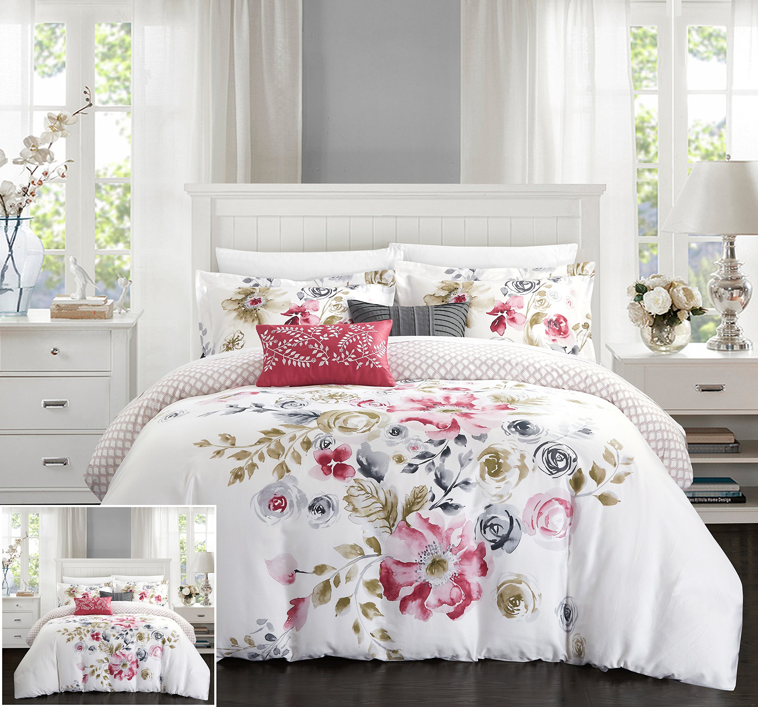 Algopix Similar Product 14 - Chic Home 5 Piece Belleville Garden