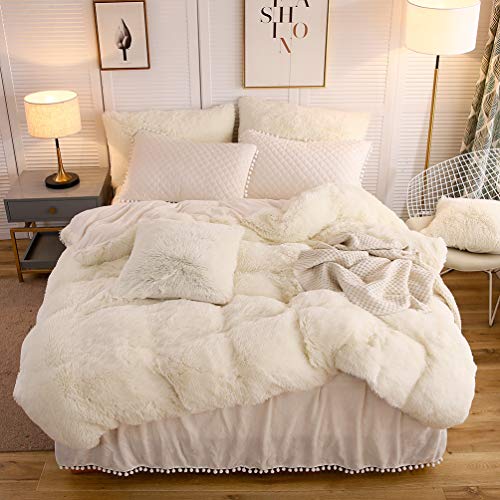 Algopix Similar Product 7 - LIFEREVO Cream Luxury Plush Shaggy