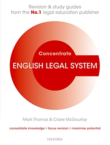 Algopix Similar Product 12 - English Legal System Concentrate Law