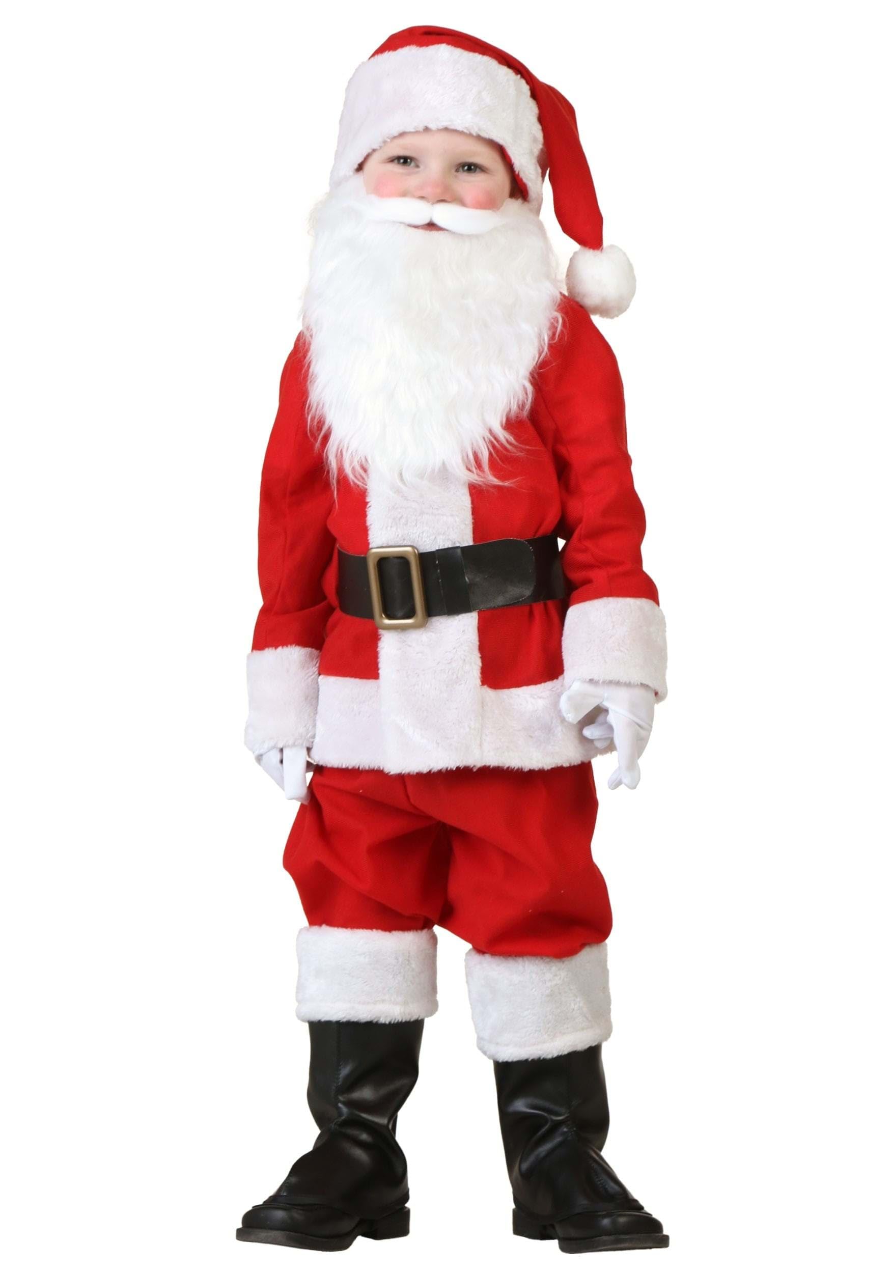 Algopix Similar Product 6 - Toddler Santa Claus Costume with Hat