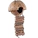 Algopix Similar Product 8 - Coconut Hut  Natural Nesting Hideout
