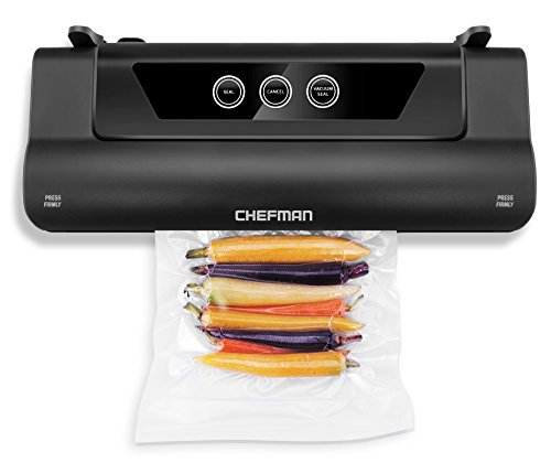 Algopix Similar Product 5 - Chefman RJ45-Black Vacuum sealer