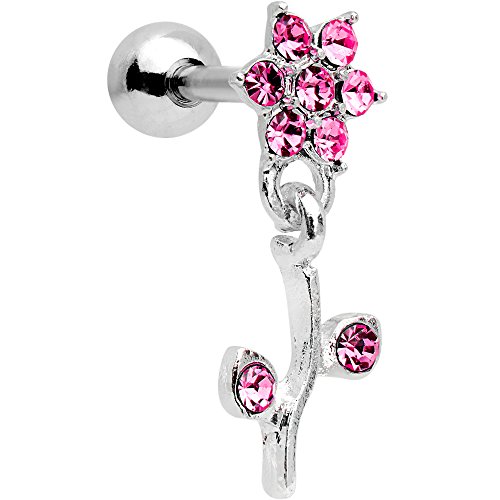 Algopix Similar Product 14 - Body Candy Steel Pink Accent Flower