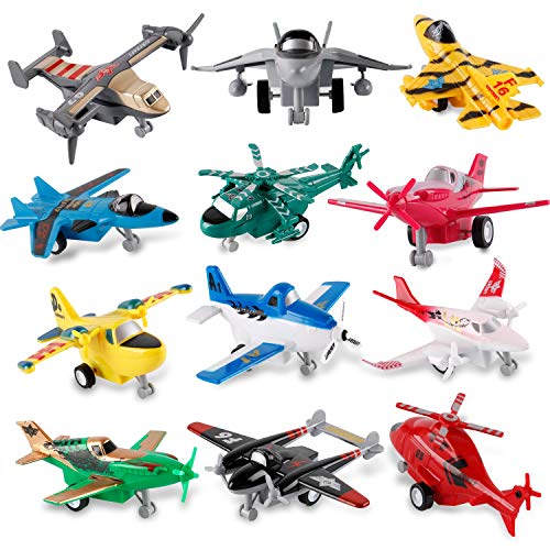 Algopix Similar Product 11 - Liberty Imports Pull Back Airplanes